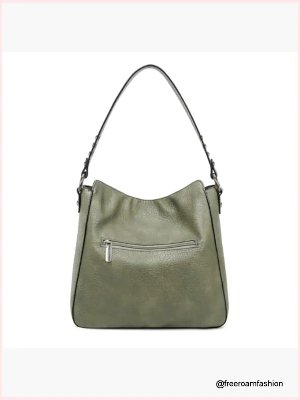 Large Capacity Convertible Hobo Bag with Adjustable Strap for Women